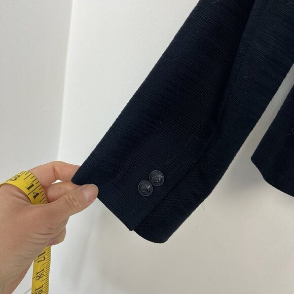 Brooks Brothers Navy Blue Cotton Blend Nautical Blazer Jacket Sz 2 - Picture 7 of 12